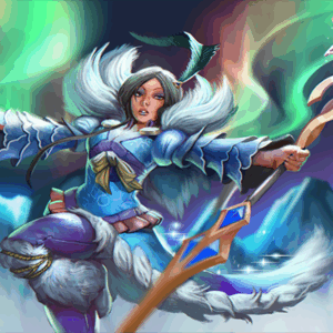 Lady of the Lumini Polare Loading Screen