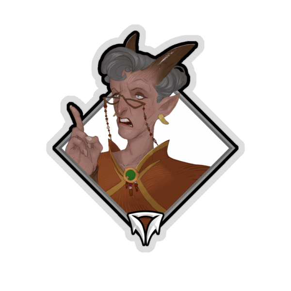 Crownfall Sticker - Debb'Ra