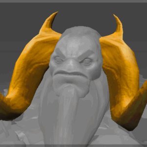 Twin Bull Adornment