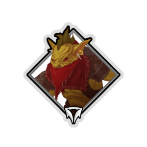 Holo Crownfall Sticker - Gondar