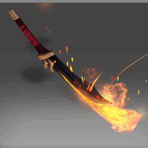Inscribed Blade of the Rekindled Ashes