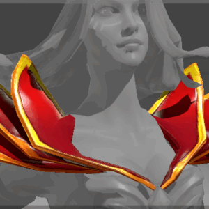 Inscribed Epaulettes of the Scorching Princess