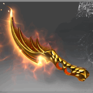 Inscribed Golden Hydrakan Latch