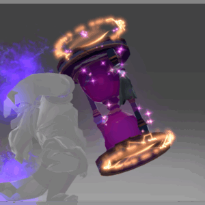 Inscribed Keeper of Oloxicam's Glass Hourglass
