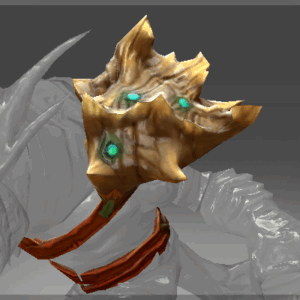 Auspicious Deep Warden's Conch Pauldron