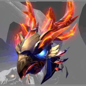 Barding of Balaur - Fire Head