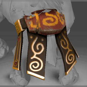Cursed Golden Reel Guardian Belt