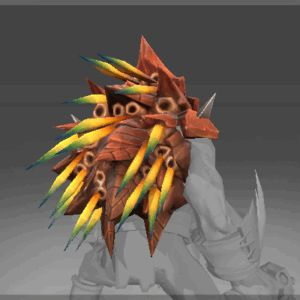 Frozen Heavy Barbed Back