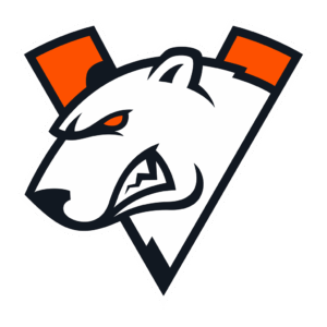 Glitter Virtus.pro Team Sticker - TI 2023