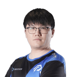 Glitter 天命 Player Sticker - TI 2023