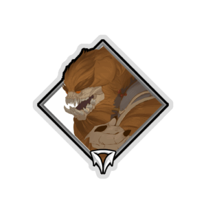 Holo Crownfall Sticker - Abominable Snow Bandit