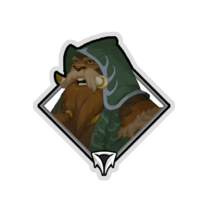 Holo Crownfall Sticker - Archimandrite