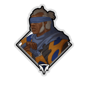 Holo Crownfall Sticker - Blind Queensguard