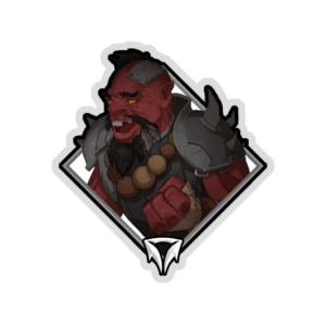 Holo Crownfall Sticker - Brak Baelor