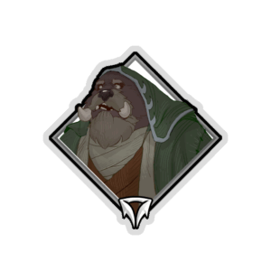 Holo Crownfall Sticker - Brother Lachlan