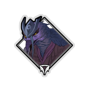 Holo Crownfall Sticker - Scree'Auk