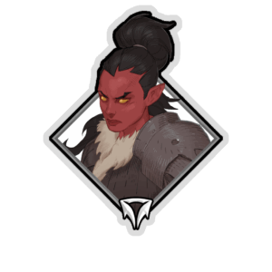 Holo Crownfall Sticker - Sorla Khan