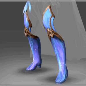 Inscribed Black Ice Constellation - Legs