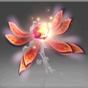 Inscribed Blossom of the Merry Wanderer