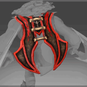 Inscribed Cape of the Weeping Beast