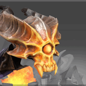 Inscribed Compendium Scorched Fletcher Helm