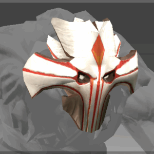 Inscribed Death Mask of the Brave