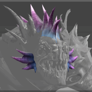 Inscribed Fishy Frillhawk