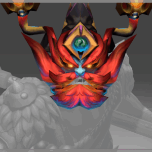 Inscribed Fury of the Damned Mask