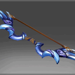 Inscribed Nightsilver Bow