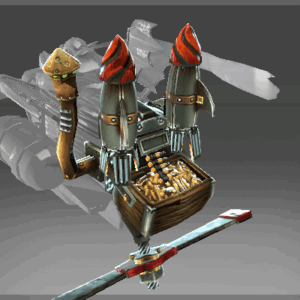 Inscribed Sky-High Warship Munitions