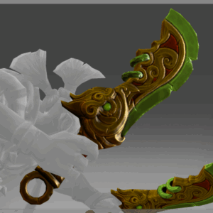 Inscribed Twin Blades of the Imperious Command