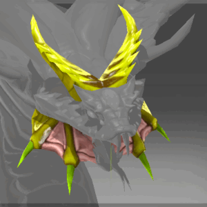 Inscribed Venomous Deathbringer Head