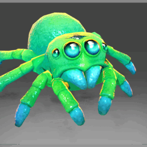 Lycosidae's Spiderling