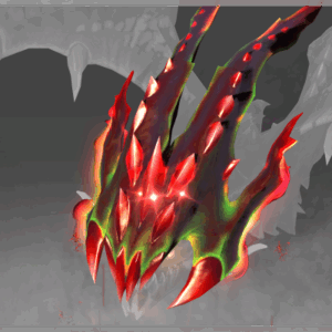 Malefic Drake's Hood of the Crimson Witness