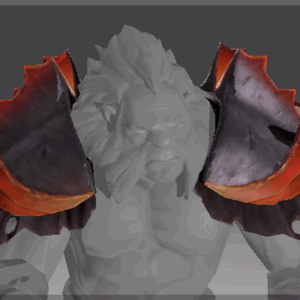 Pauldron of the Ram's Head