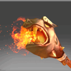 Cursed Flaming Scepter of Ancestral Luck