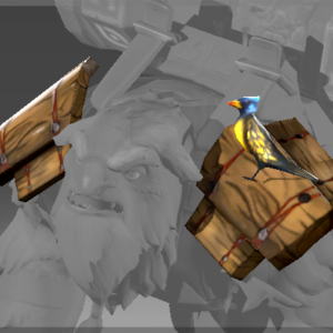 Heroic Shoulders of the Forest Hermit