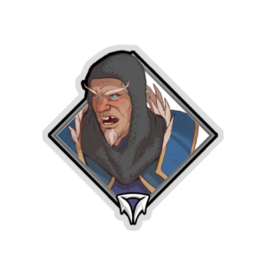 Holo Crownfall Sticker - Midgate Guard