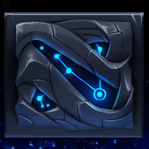 Inscribed Azure Constellation HUD