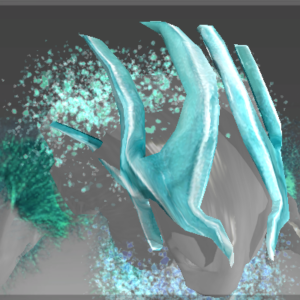 Inscribed Crown of the Falling Comet