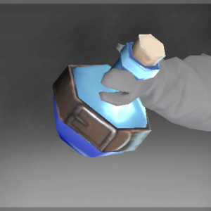 Inscribed Formed Alloy Flask