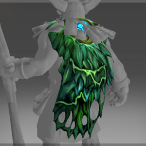 Inscribed Great Moss Cape of the Fungal Lord