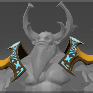 Inscribed Runed Ailettes