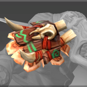 Inscribed Sacred Bones Shoulder