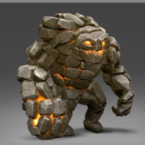 Inscribed Small Igneous Stone