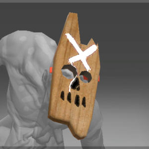 Inscribed Wooden Fetish Mask