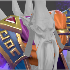 Keeper of Oloxicam's Glass Pauldrons