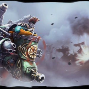 Genuine Dwarf Gyrocopter Loading Screen