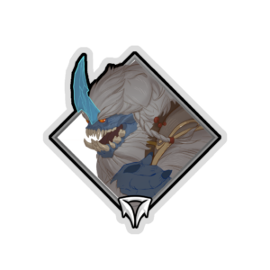 Holo Crownfall Sticker - Abominable Snow Vendor