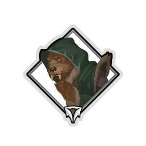 Holo Crownfall Sticker - Brother Terrence